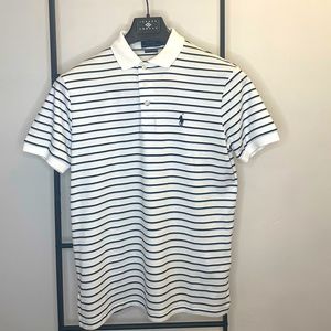 NWOT Ralph Lauren polo white/blue small